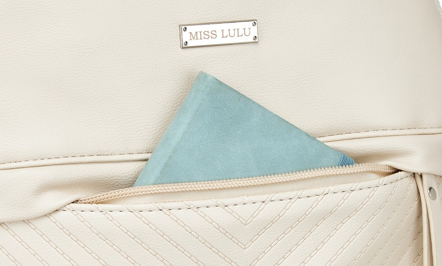 Image 8: Women's PU Leather Backpack