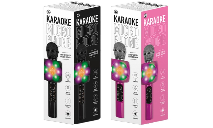 Image 1: Karaoke Microphone