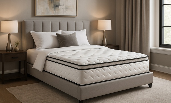 top-rated-deal-icon Matelas "Empereur" à mémoire de forme 22 cm avec son surmatelas mémoire de forme, 13 zones de confort, Sampur