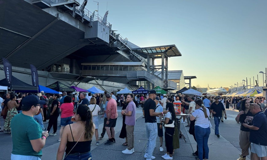 Image 4: Admission to Intrepid Museum Summer Beer Wine and Spirits Fest