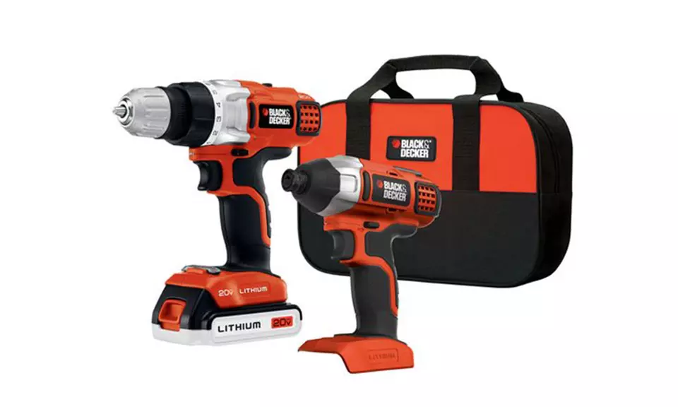Black & Decker 20-Volt Drill and Driver Combo Kit (7-Piece) - Primary Image