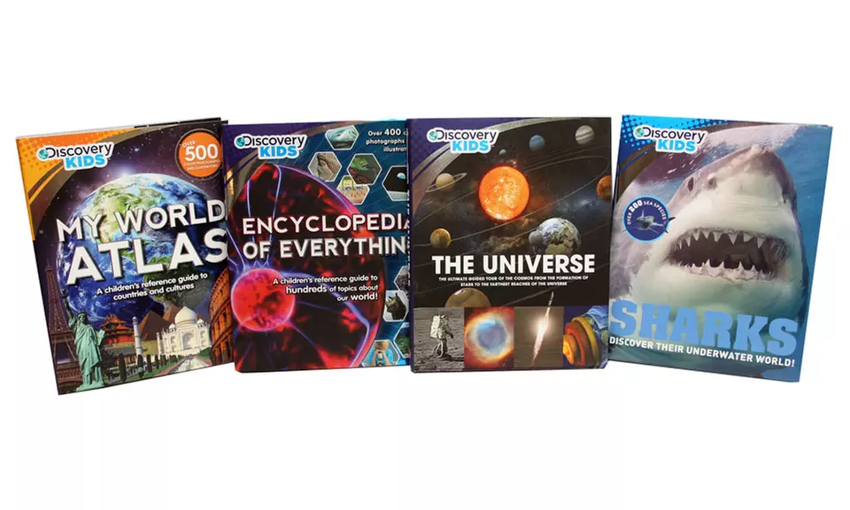 Discovery Kids Encyclopedia Set (4-Pack) - Primary Image