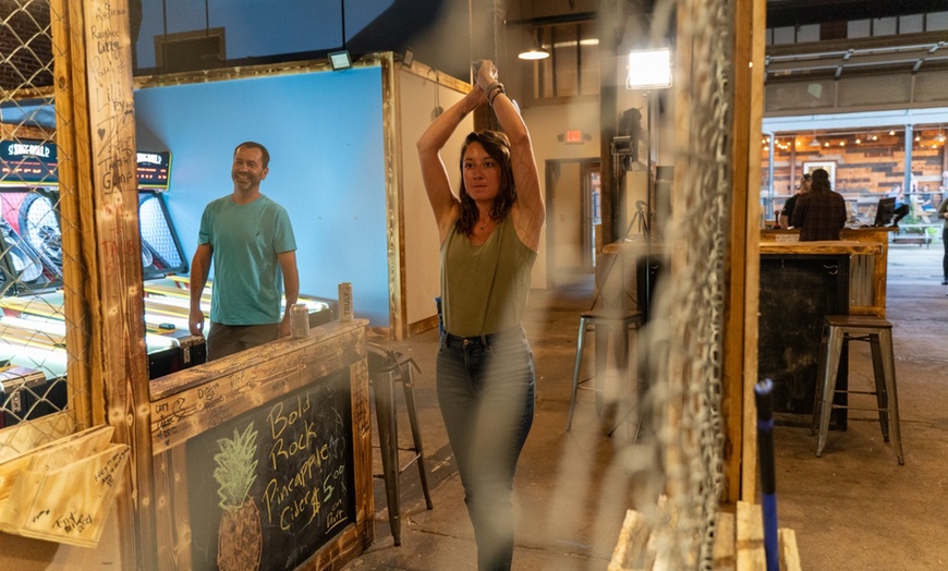 Image 4: Up to 47% Off Indoor Axe Throwing at Craft Axe Throwing