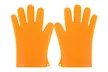 Silicone BBQ Heat Resistant Gloves Oven Grill Pot Holder Kitchen Cooking Mitt - Second Medium