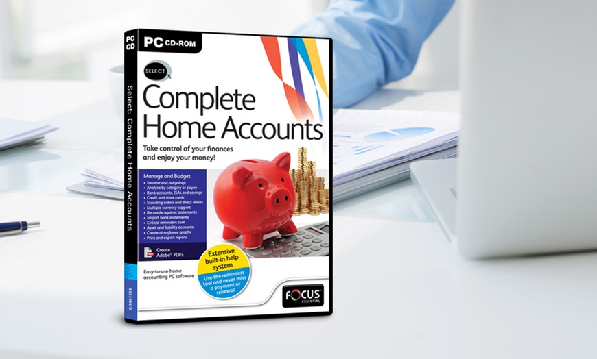 Image 1: Home Accounts Software