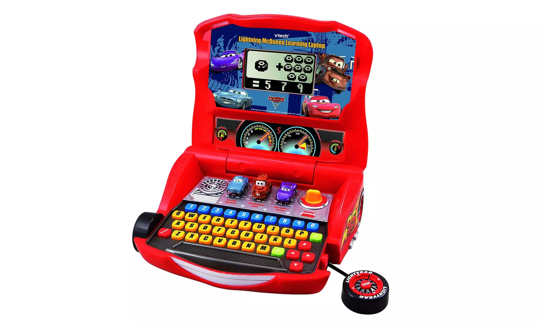 Disney's "Cars" Lightning McQueen Learning Laptop - Primary Image