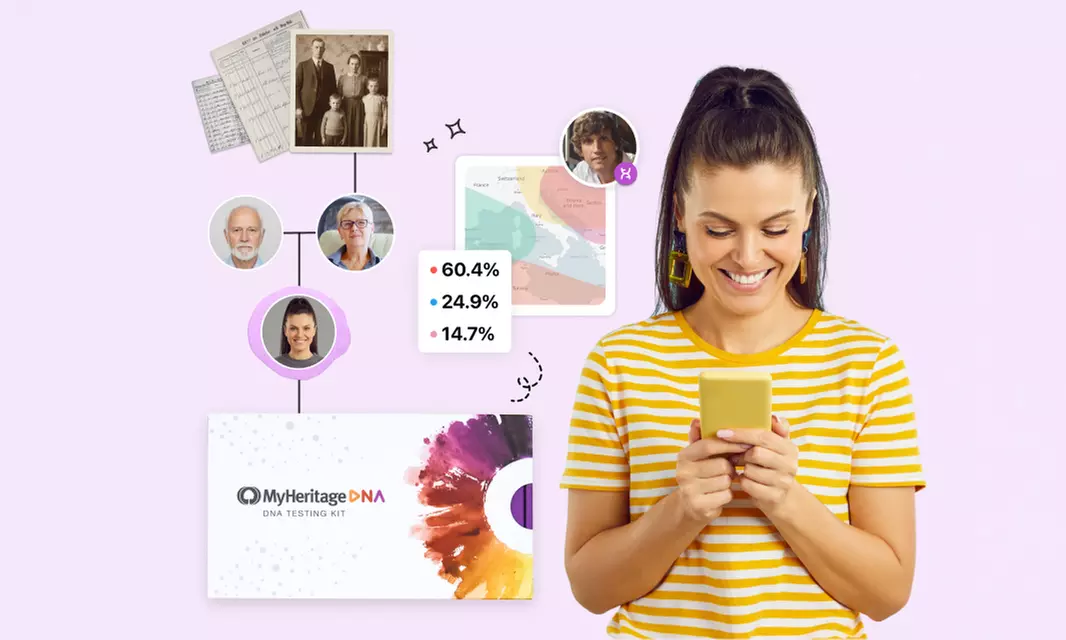 MyHeritage DNA Testing Kit + 30 days free trial