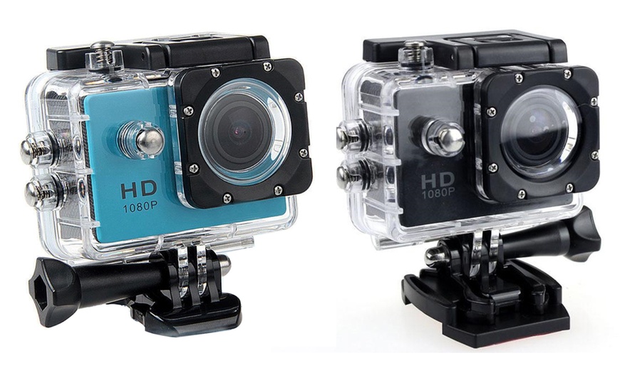 Image 1: HD 1080p Action Camera