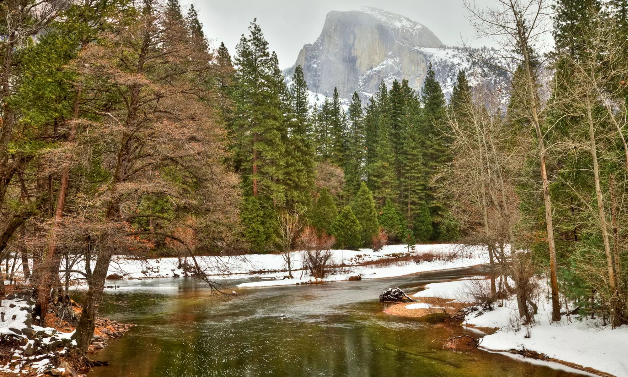 2-Night Stay for Two in a River-View Room and Spa-and-Food Package at Yosemite View Lodge near Yosemite National Park - Primary Image