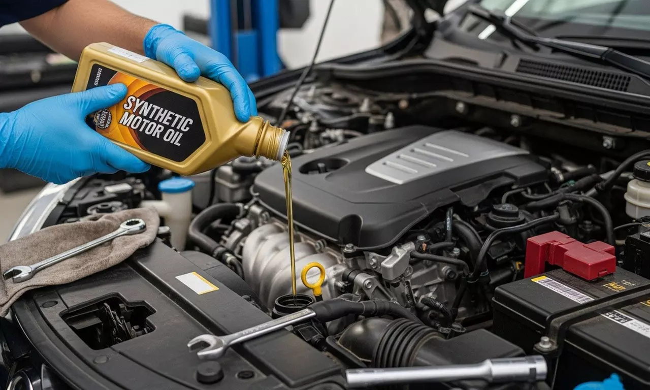 Full Synthetic Oil Change w/ Tire Rotation, Filter Replacement & More