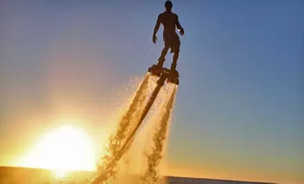 40-Minute Flyboard Flight with Optional DVD and T-Shirt at AZ Flyboard Rentals (40% Off) - Primary Image