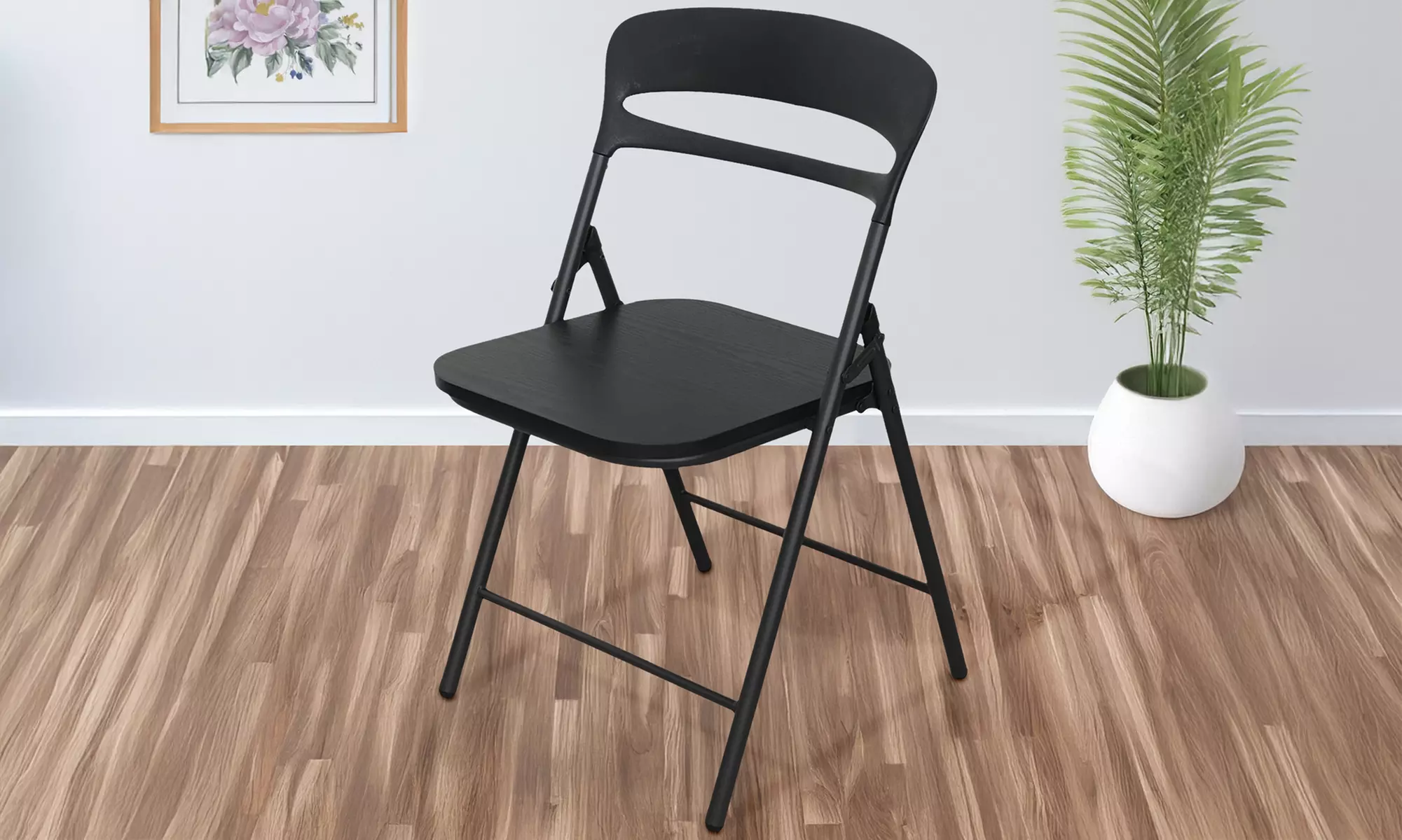 Set di 4 sedie pieghevoli Isidora