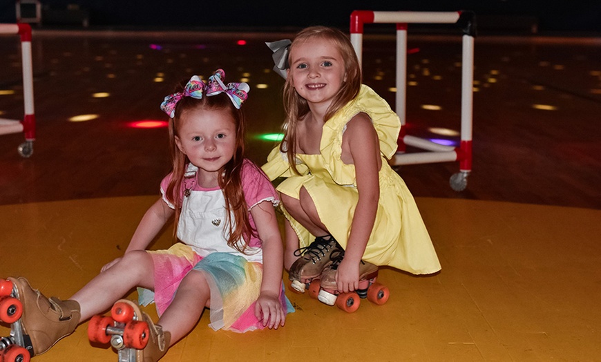 Image 3: Skate & Bounce Admission +Rental for1,2, or 4+ 50, 100, or 200 Credits