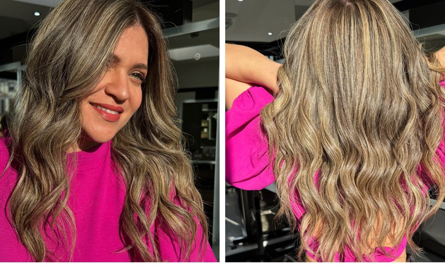 Image 1: Wash, Cut & Blowdry Package, Hair Repair or Brazilian Keratin