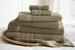 6-Piece 100% Egyptian Embroidered Vintage Ribbon Towel Set - Second Medium
