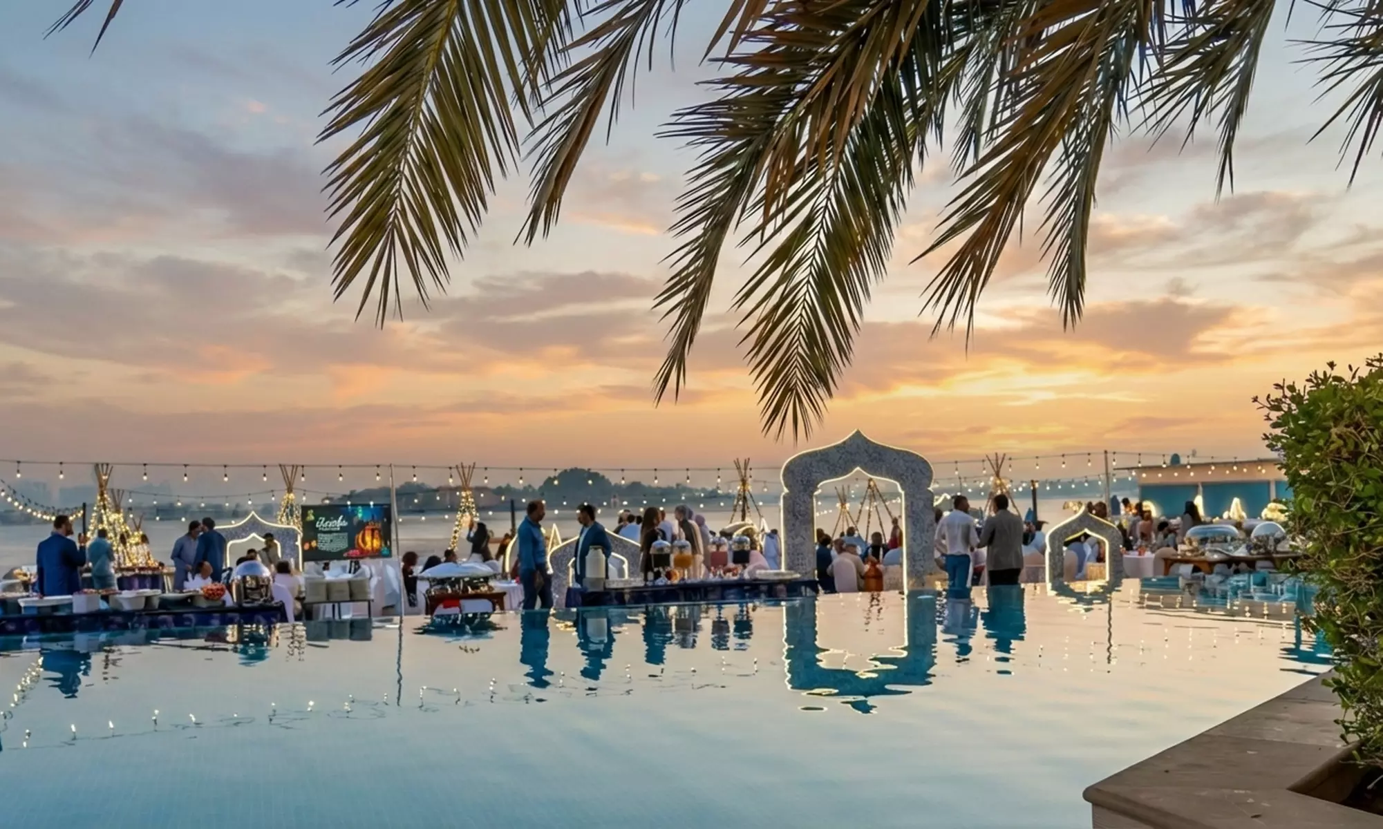 Enjoy a 5* Beach front Iftar Buffet with Ramadan Beverages