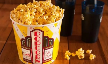 Two Tickets, One Pitcher of Soda, and One Best Value Popcorn - Aloma Cinema Grill