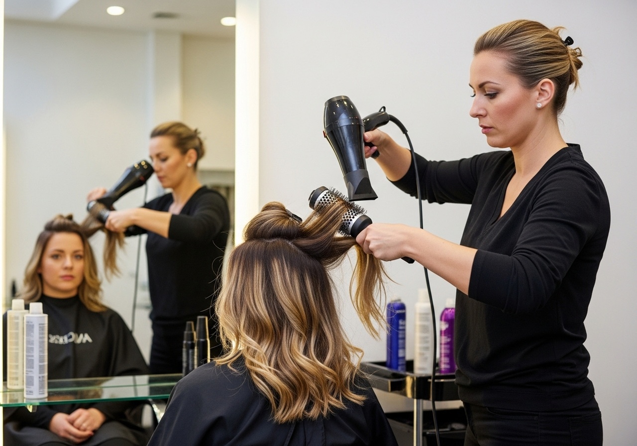 (Up to 59% Off) Haircut, Conditioning & Blow-dry + Highlights 