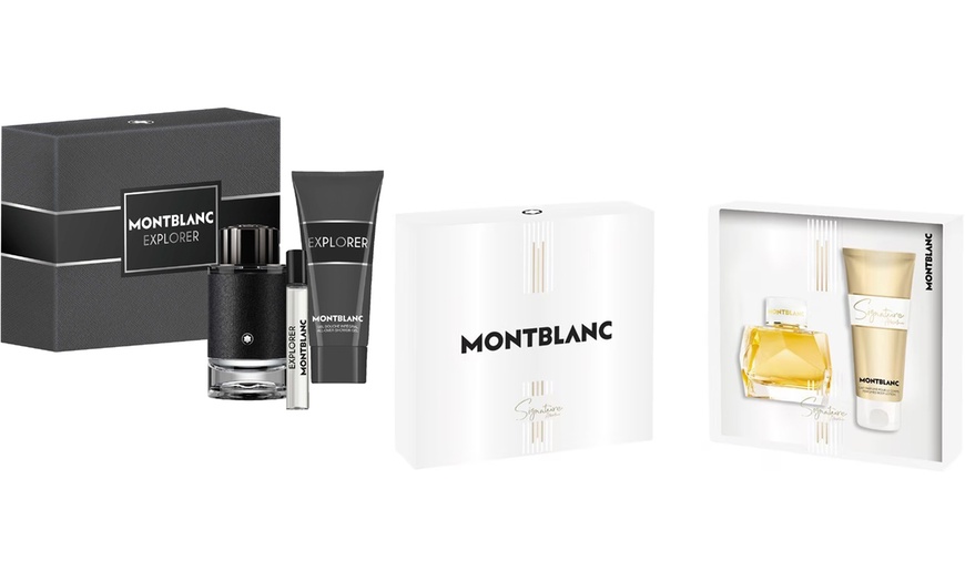 Image 1: Two- or Three-Piece Mont Blanc Gift Set 