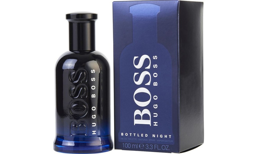 Image 2: Hugo Boss Bottled Night Eau de Toilette for Men 3.3 Fl. Oz.