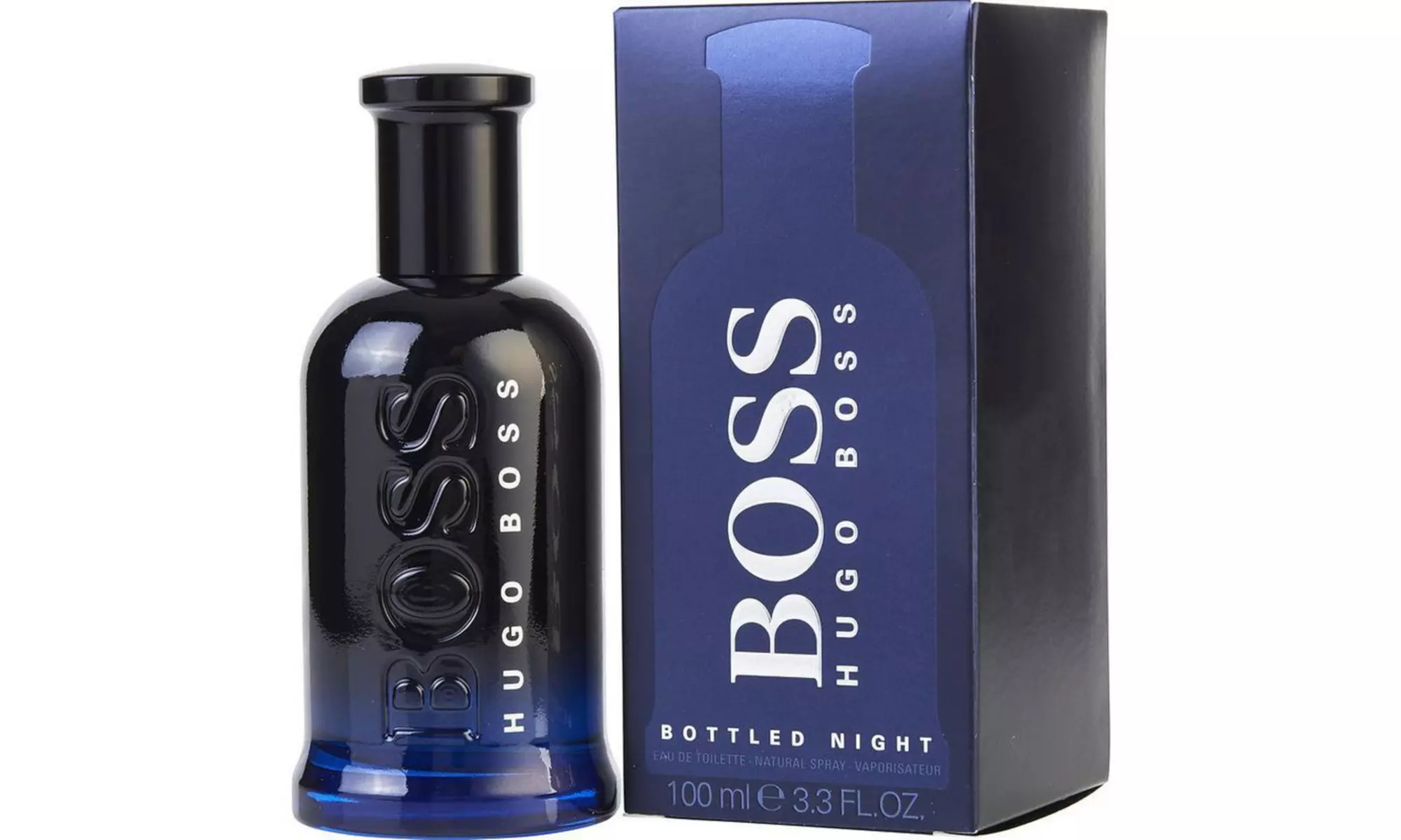 Hugo Boss Bottled Night Eau de Toilette for Men 3.3 Fl. Oz.