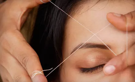 Two Eyebrow-Threading Sessions or One Full-Face-Threading Session at Perfect Brow Bar (Half Off) - Primary Image