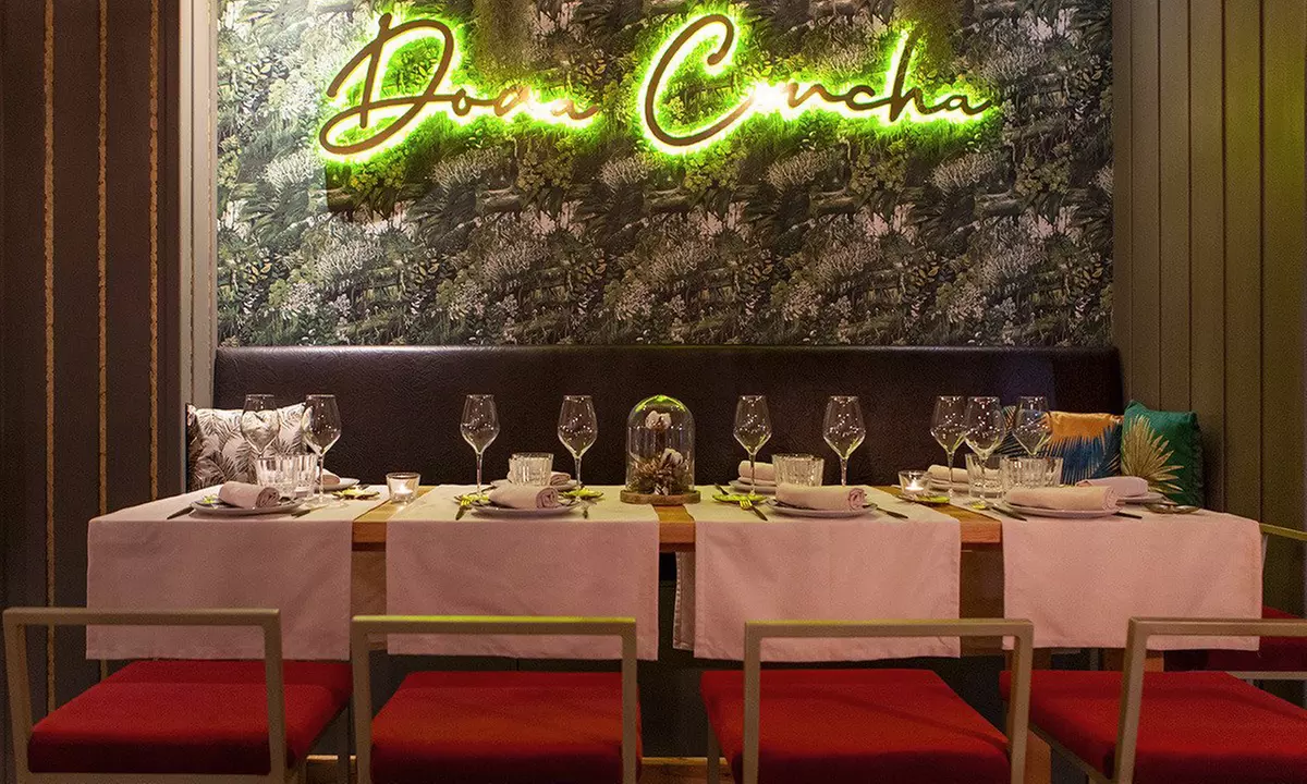 Menú degustación con 6 platos y 2 bebidas en Doña Concha