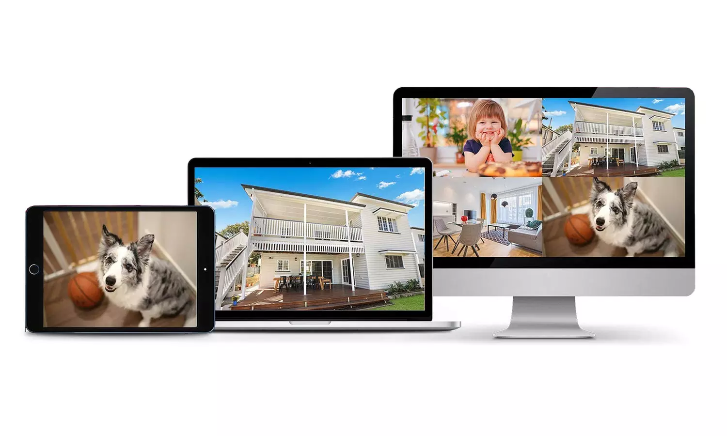 8-delige beveiligingscameraset