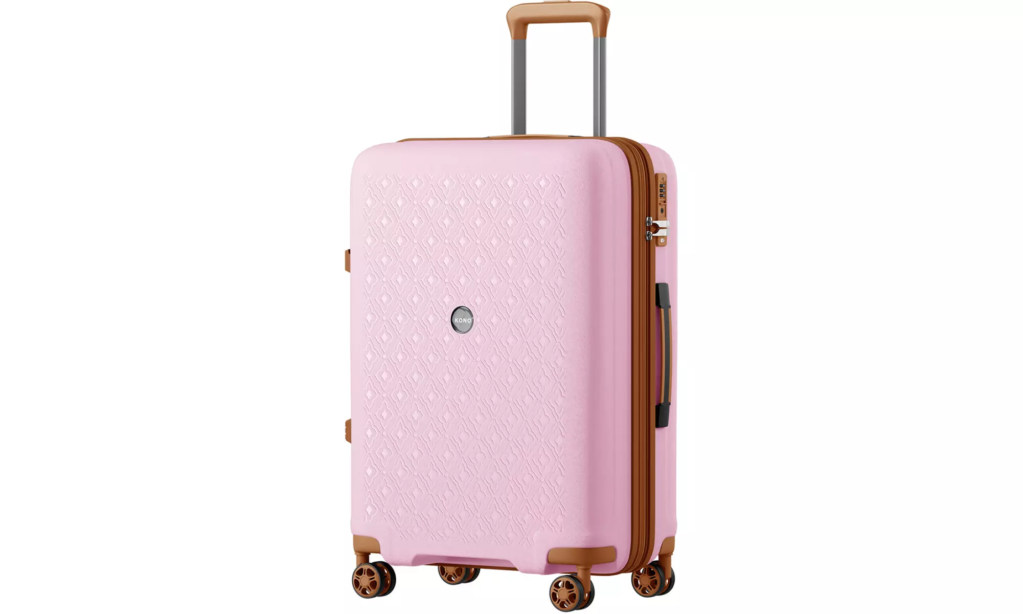 1 of 3 Kono koffers met TSA slot en bekerhouder