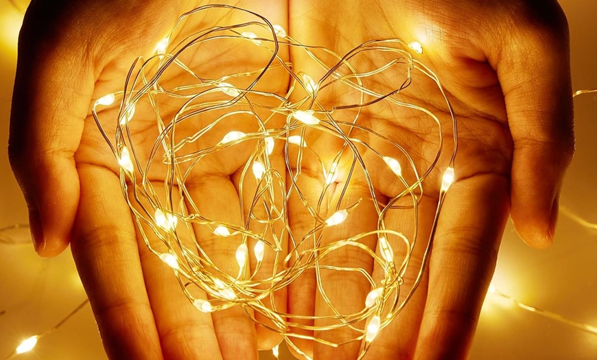 Image 2: 3 of 6 lichtsnoeren met 120 felle led-lampjes