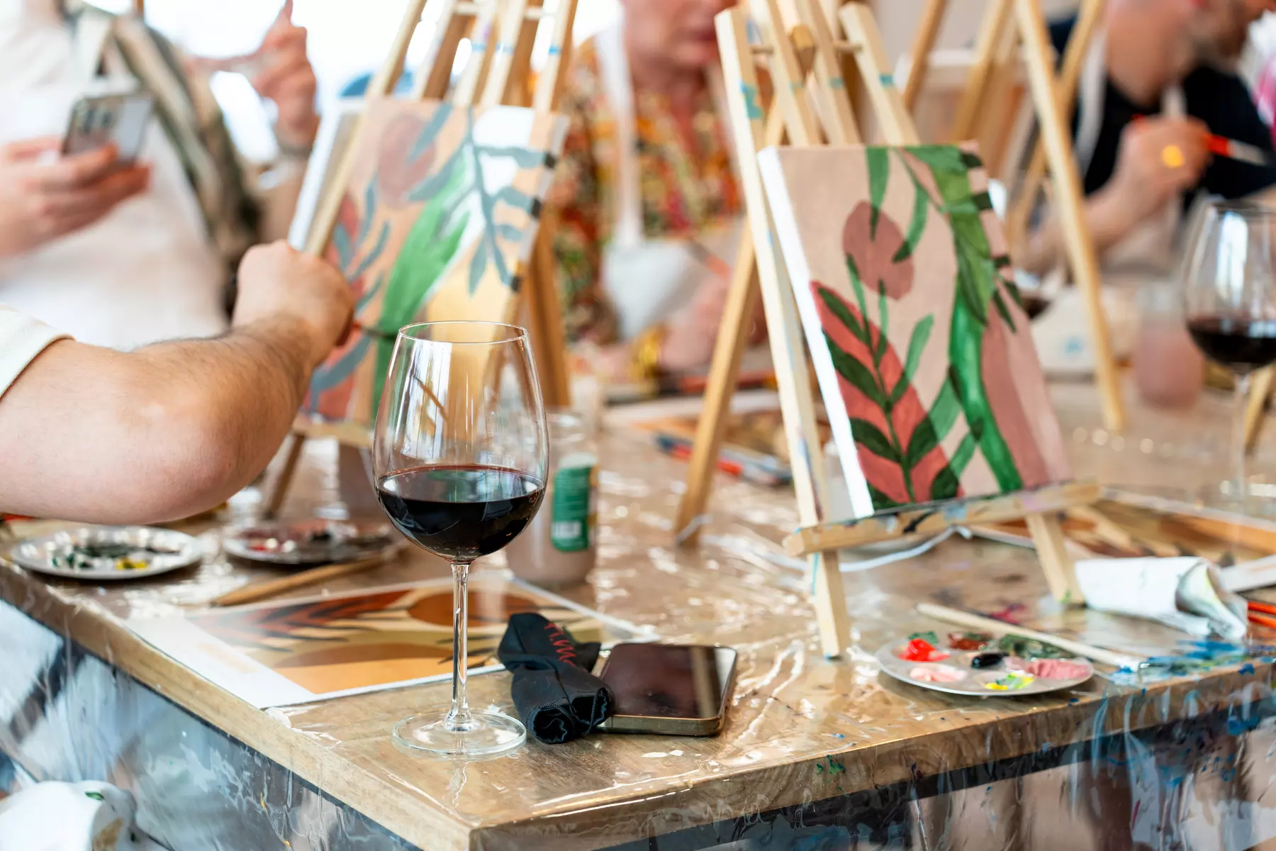 Fun Things to Do This Spring | Cooking, Paint and Sip & Candle Making