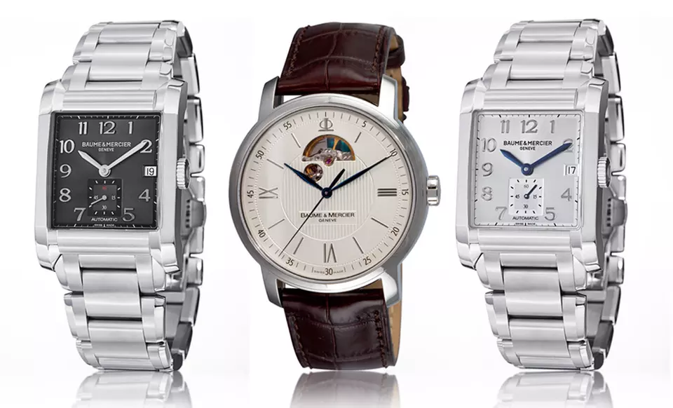 Baume and Mercier Men's Watch. Multiple Designs from $799.99–$1,759.99. Free Returns. - Primary Image