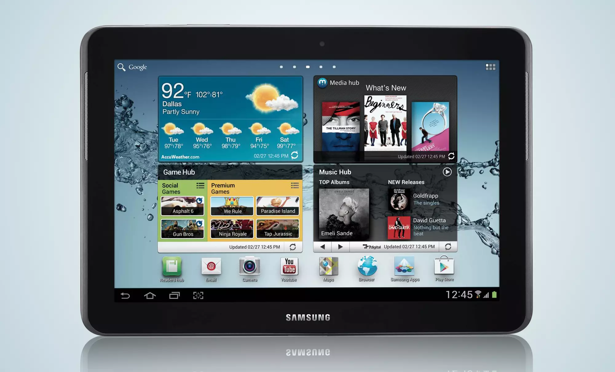 Samsung Galaxy Tab 2 16GB 10.1" Android Tablet (Refurbished). Free Returns. - Primary Image