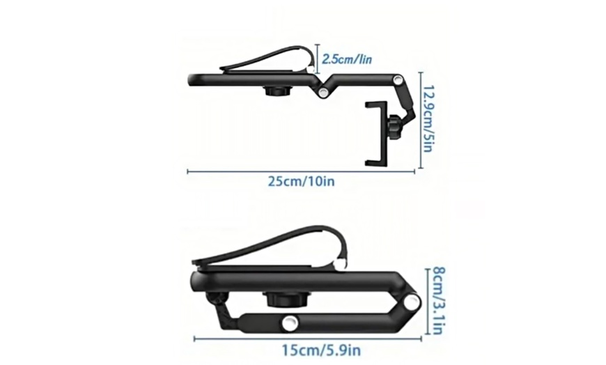 Image 5: Sun Visor Navigation Direct View Vehicle Multifunctional Car Support 