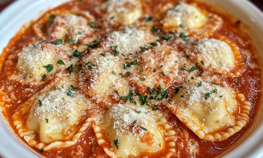 Image 18: Four Course Authentic Italian Dinner with Wine or $50 Dining Credit