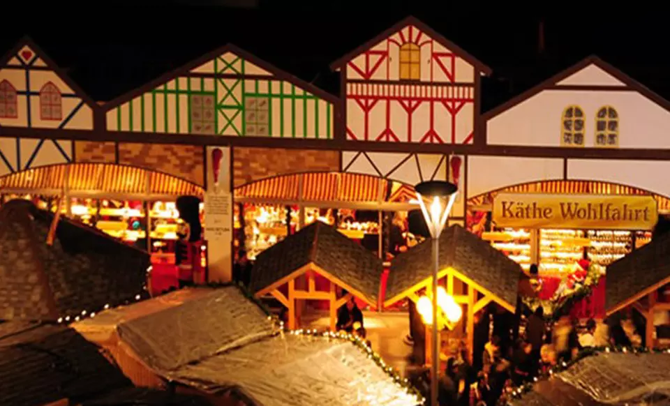 Admission for Two with Optional Carousel Rides and Cider at Vancouver Christmas Market (Up to 37% Off) - Second Medium