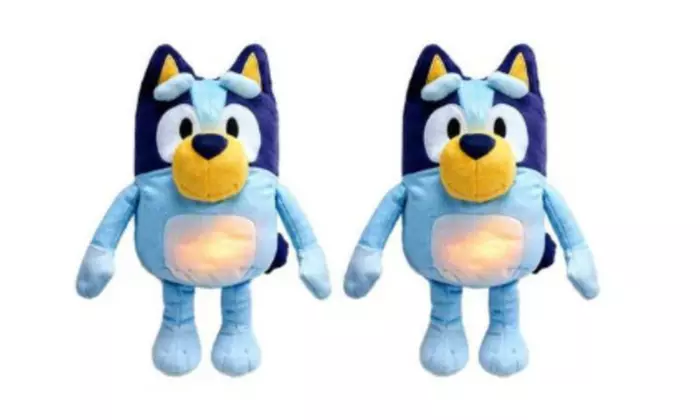 1 o 2 giochi interattivi Plush Bluey
