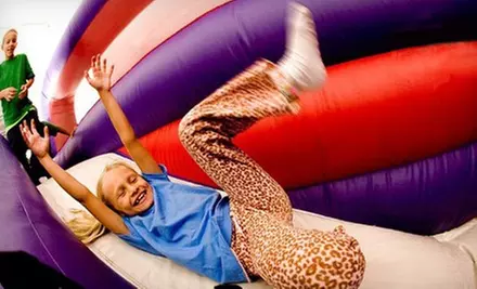 $29 for Unlimited Open Bounce Play from June through August at BounceU ($59 Value) - Primary Image
