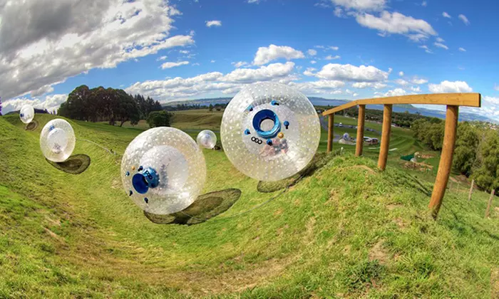 $32 for One Zorbing Ride with One Video at Outdoor Gravity Park ($39 Value) - Primary Image