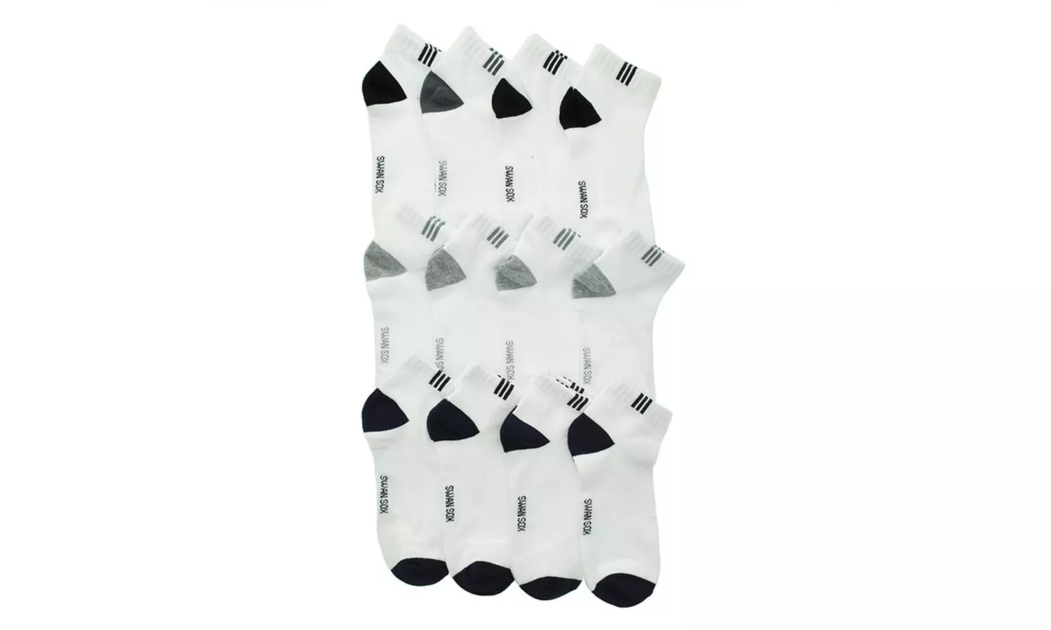  Men's Low-Cut Everyday Essential Socks (12-Pair Pack)
