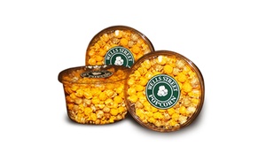 Enjoy a 3-pack of popcorn tubs or $10 Groupon at Wells Street Popcorn