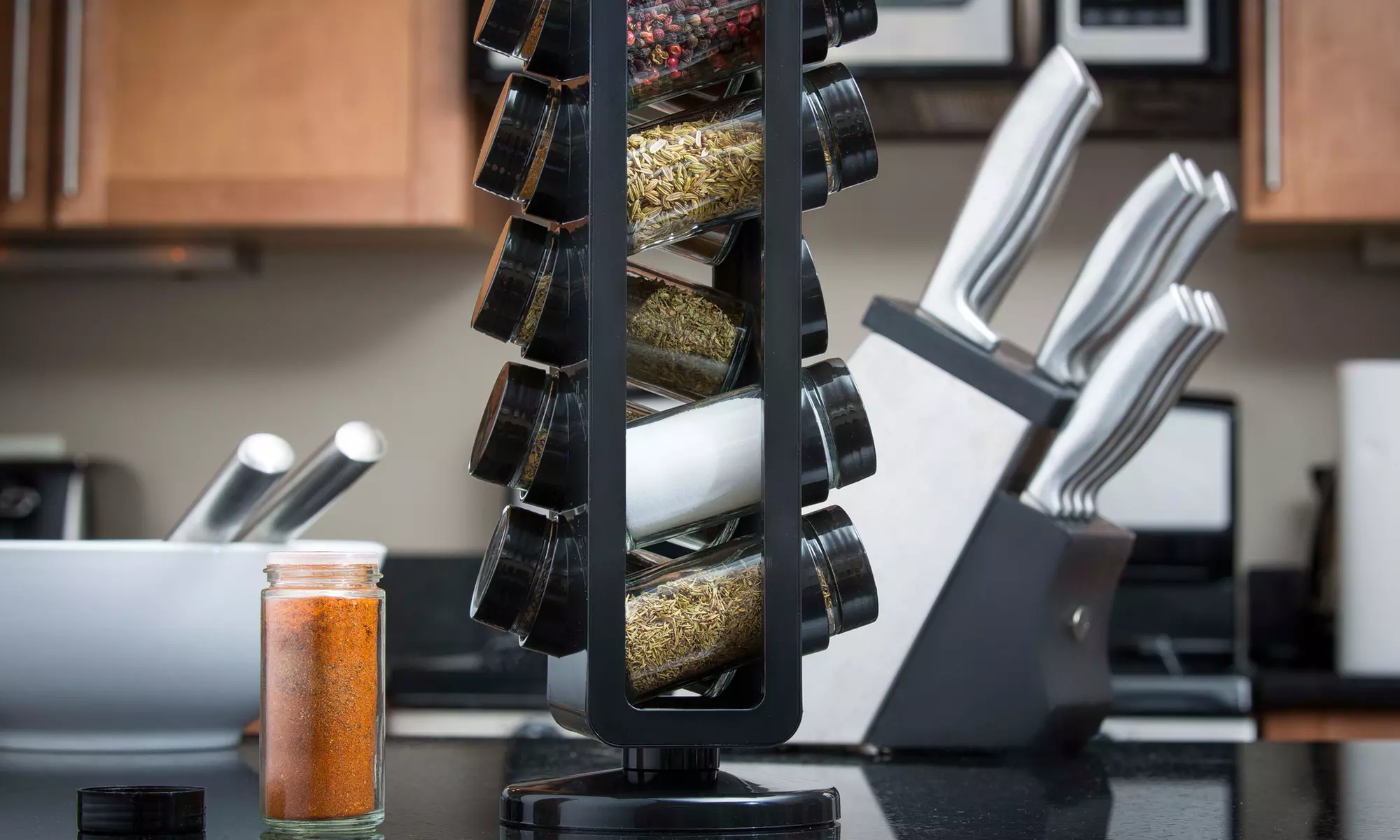 Slim Spice Rack Set (10-Piece) - Primary Image