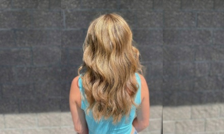 Haircut + Condition + blonde toner & Blowdry - Hair by Mariia