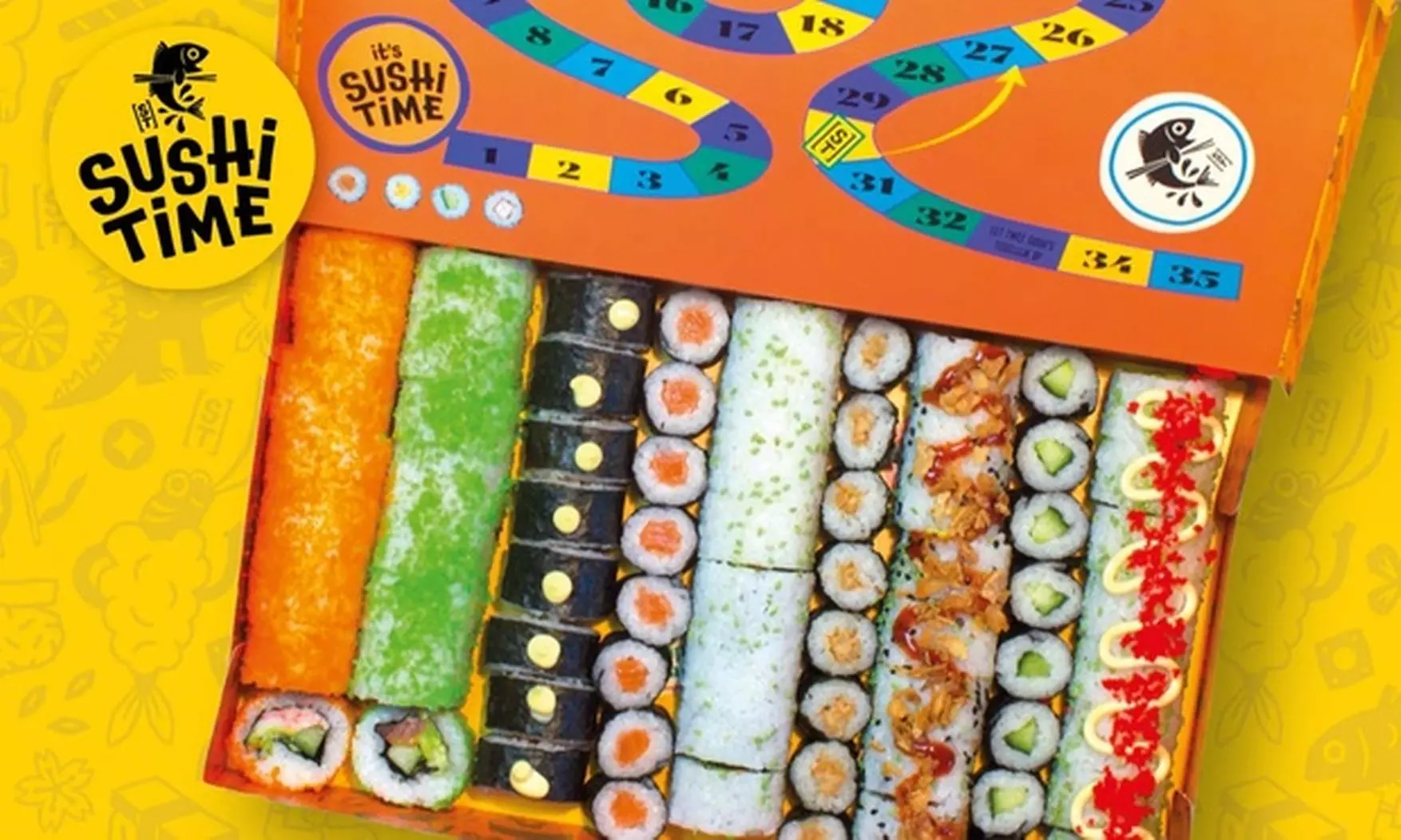 Crispy creaties & klassieke sushi in een box naar keuze: afhalen bij Sushi Time Bussum (tot 43% korting) - Primary Image