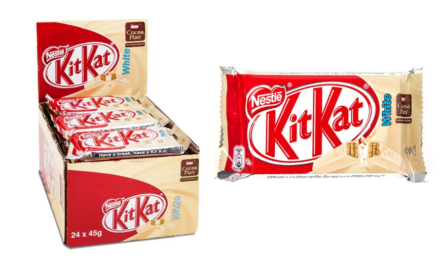 Image 4: 24 Nestlé Kit Kat Four-Fingers