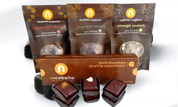 Valentine's Day: Gourmet Chocolates from Nicobella Organics - Primary Image