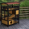 Image 12: PawHut Outdoor Cat Shelter
