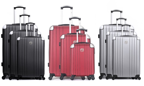 Set di 3 trolley Amelie disponibile in vari colori