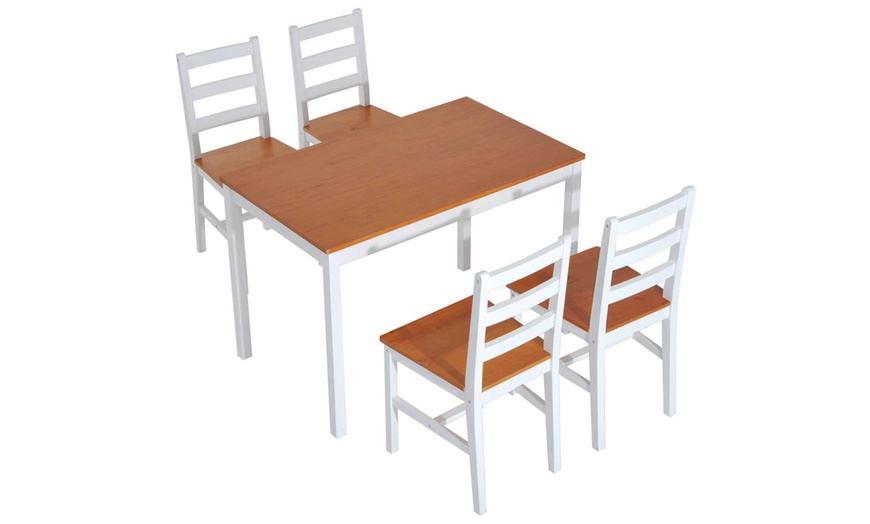 Image 5: Five-Piece Dining Set