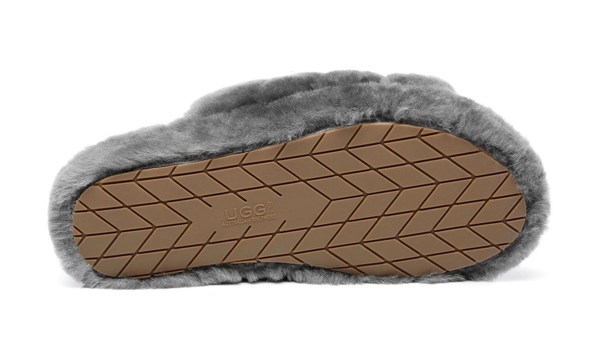Image 9: UGG Puffy Slippers